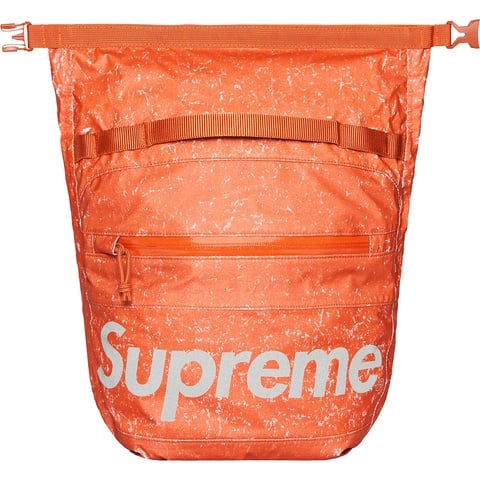 Supreme Waterproof Reflective Speckled Shoulder Bag - Orange