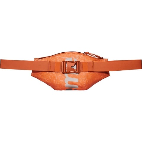 Supreme Waterproof Reflective Speckled Waist Bag - Orange