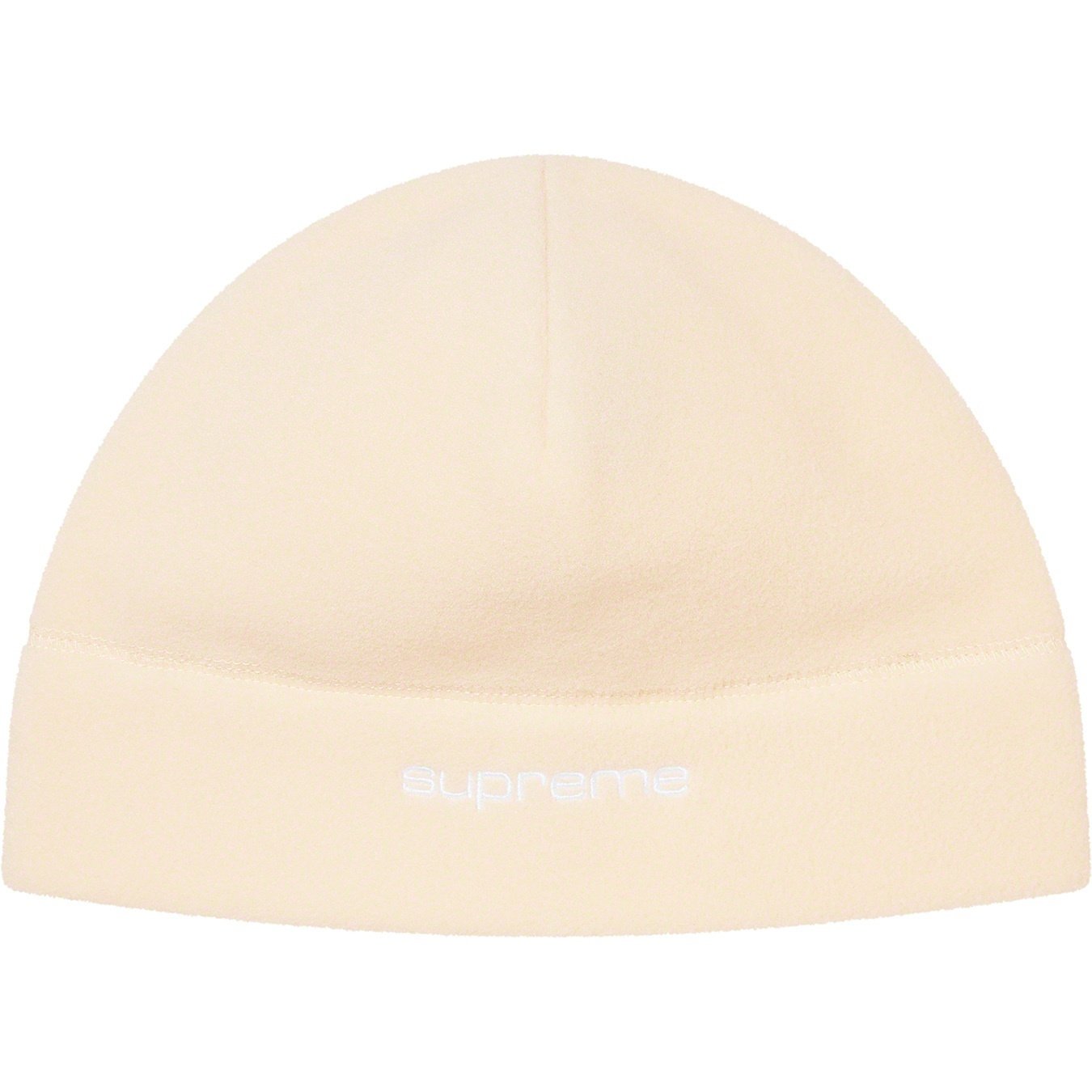 Supreme Polartec Beanie (FW20) - Natural - $34