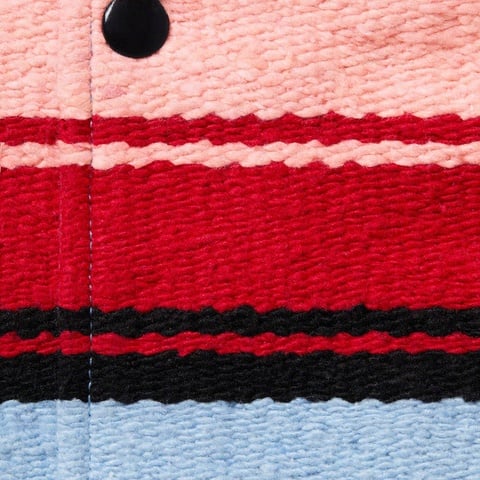 Supreme Tlaxcala Blanket Jacket - Light Blue