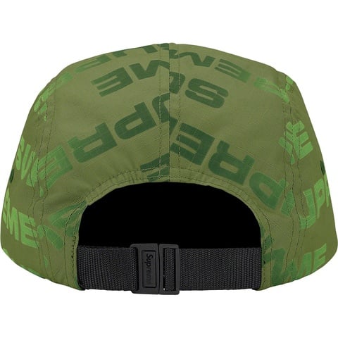 Supreme Reactive Print Camp Cap - Olive