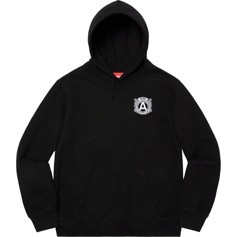 Supreme Anti Hooded Sweatshirt - Black