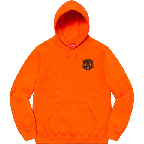 Supreme Anti Hooded Sweatshirt - Orange