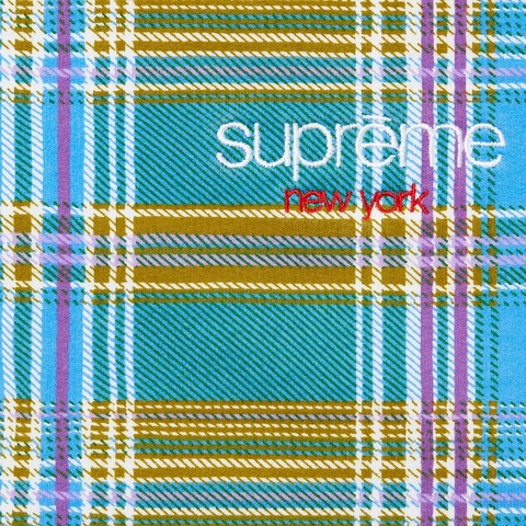 Plaid Zip Up L/S Polo - fall/winter 2020 - Supreme