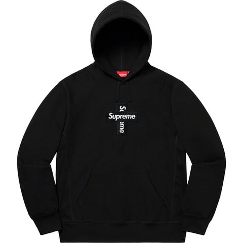 Cross Box Logo Hooded Sweatshirt - Supreme