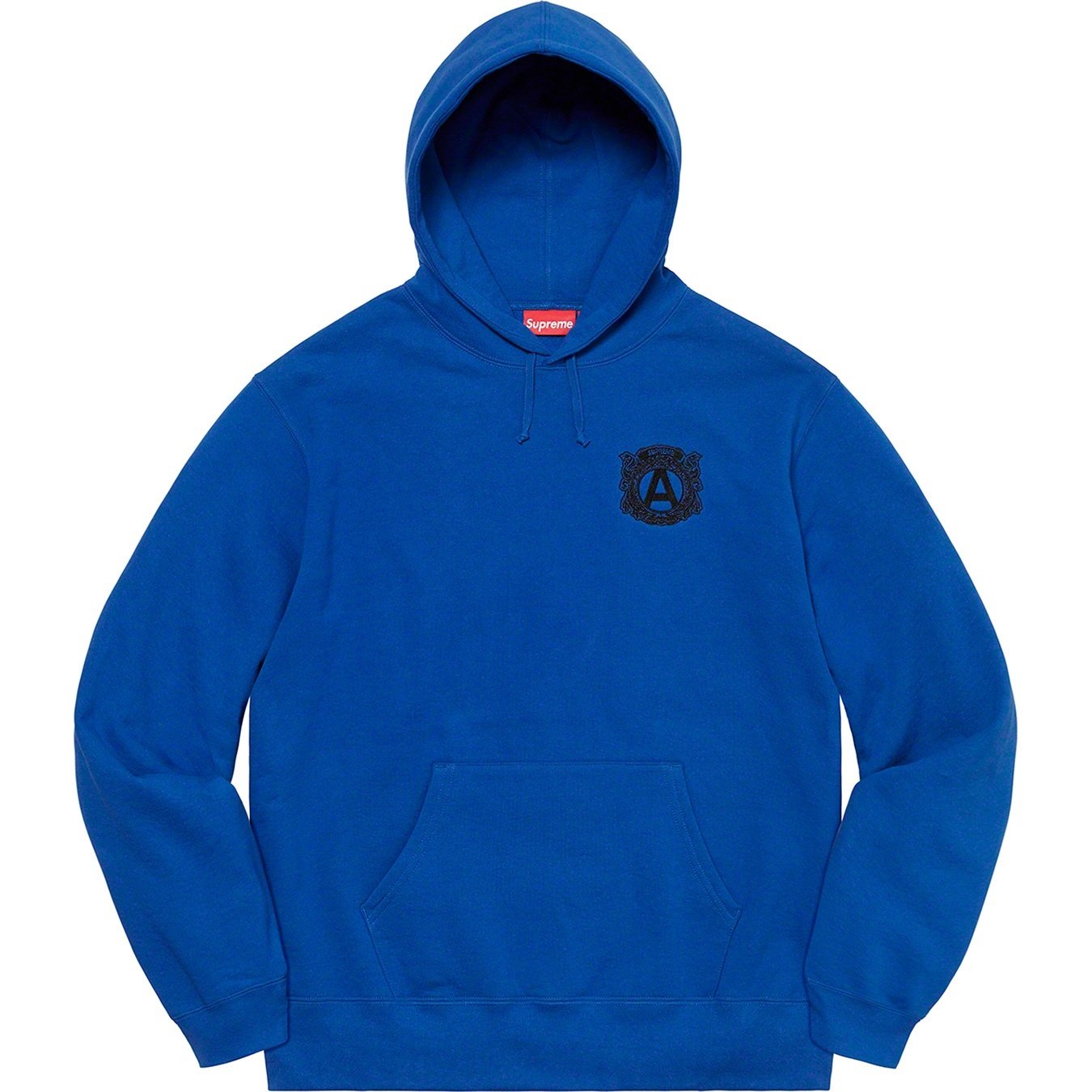 Supreme Anti Hooded Sweatshirt (FW20) - Royal - $168