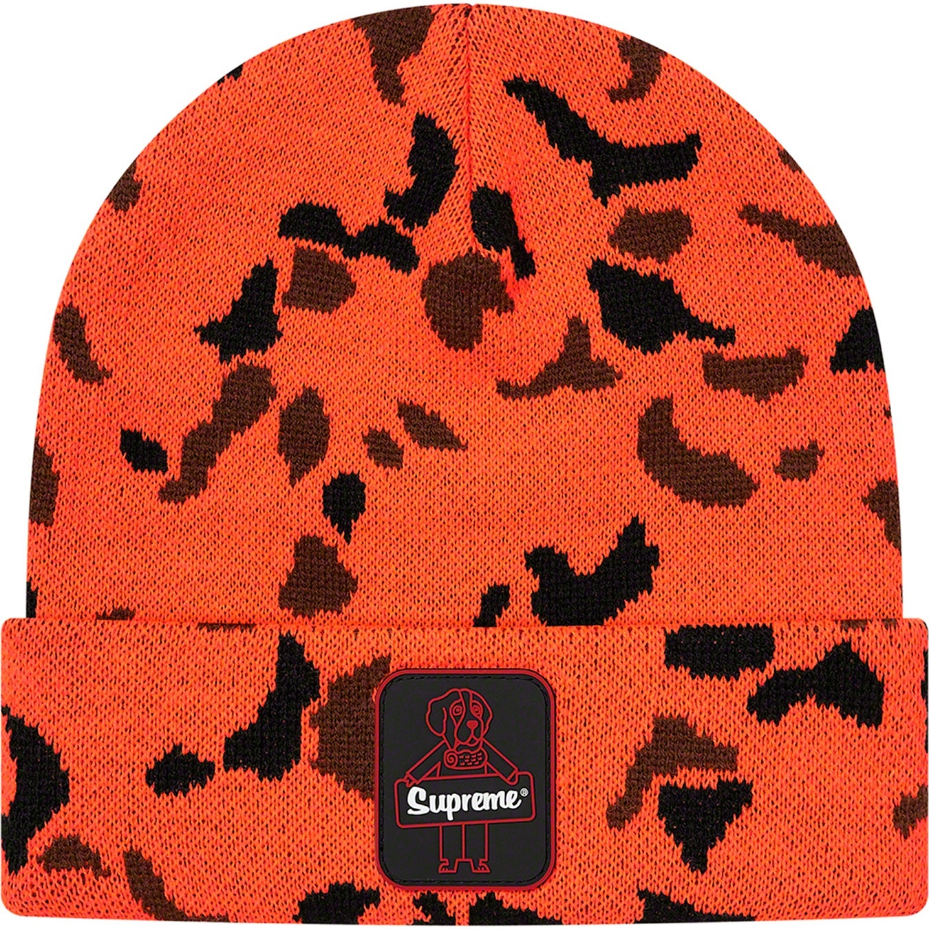 Supreme Supreme RefrigiWear Beanie (FW20) - Orange Camo - $36
