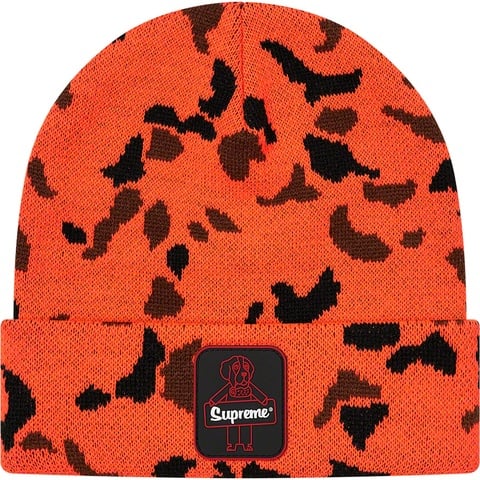 Supreme Supreme®/RefrigiWear® Beanie - Orange Camo