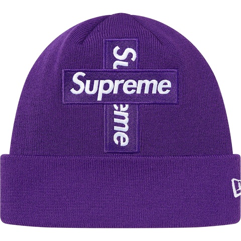 New Era® Cross Box Logo Beanie - fall/winter 2020 - Supreme