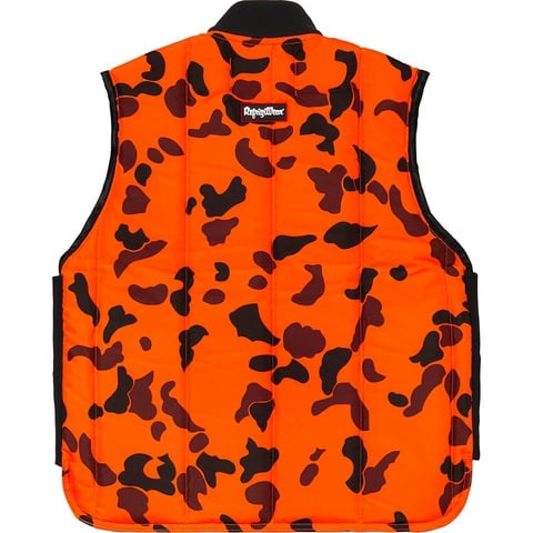 Supreme Supreme®/RefrigiWear® Insulated Iron-Tuff Vest - Orange Camo