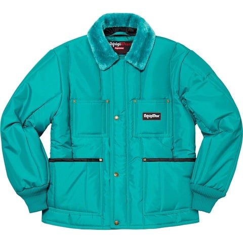 Supreme Supreme®/RefrigiWear® Insulated Iron-Tuff Jacket - Bright Teal