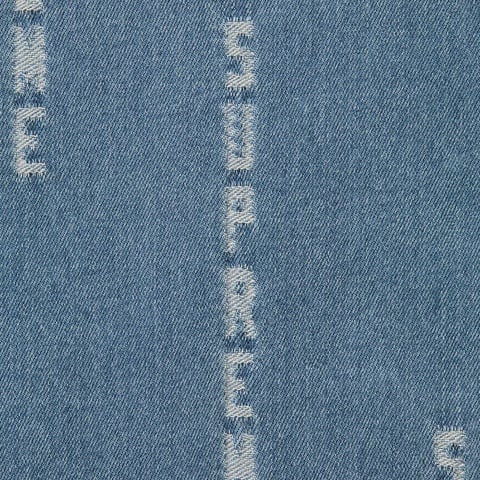 Logo Stripe Jacquard Denim Shirt - Supreme