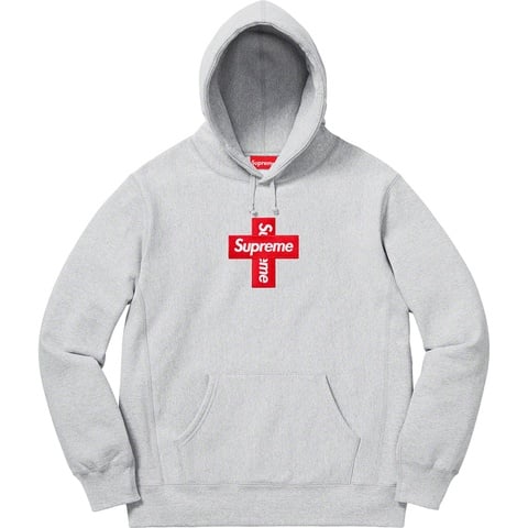Cross Box Logo Hooded Sweatshirt - Supreme