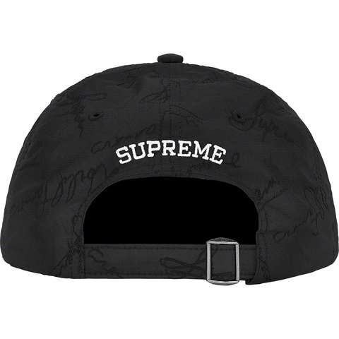 Supreme Script Logos 6-Panel - Black