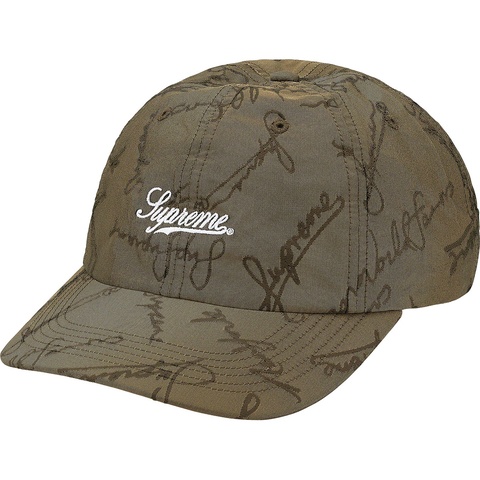 Supreme Script Logos 6-Panel - Tan