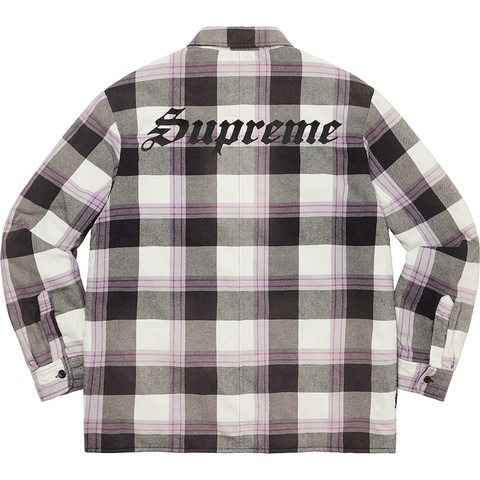 Quilted Flannel Shirt - fall/winter 2020 - SupremeCommunity