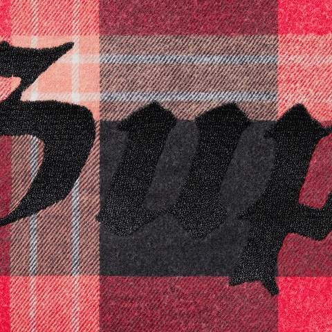 Supreme Quilted Flannel Shirt - Red