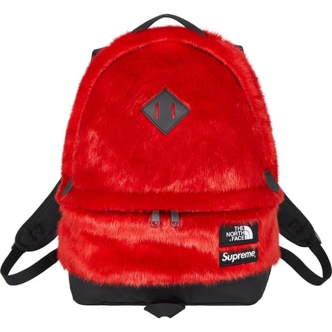 Supreme Supreme®/The North Face® Faux Fur Backpack - Red