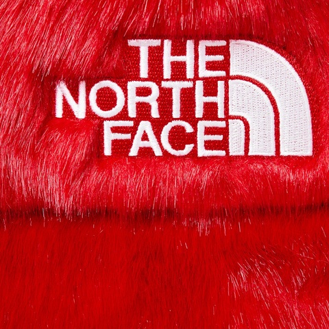 Supreme Supreme®/The North Face® Faux Fur Nuptse Jacket - Red