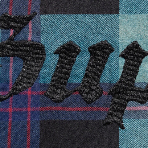 Supreme Quilted Flannel Shirt - Teal