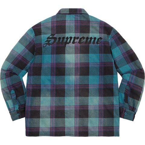 Quilted Flannel Shirt - fall/winter 2020 - SupremeCommunity