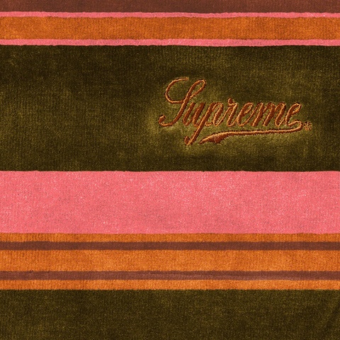 Stripe Velour Half Zip Pullover - fall/winter 2020 - Supreme