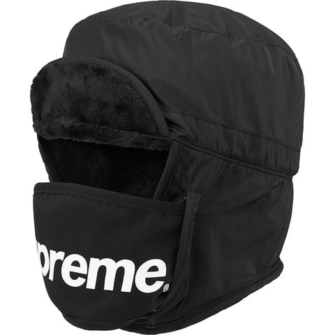 帽子 Supreme Tech Trooper M/L Black Tech Trooper - fall/winter 2020 - Supreme