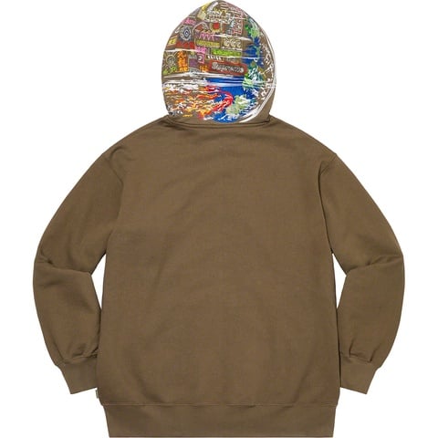 Globe Zip Up Hooded Sweatshirt - fall/winter 2020 - Supreme