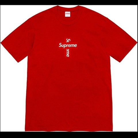 Cross Box Logo Tee - fall/winter 2020 - Supreme