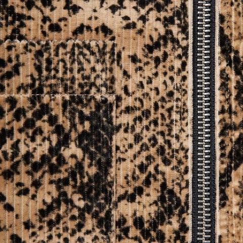Snakeskin Corduroy Zip Up Shirt - fall/winter 2020 - Supreme
