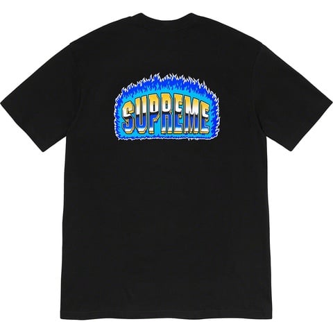 Supreme Chrome Tee - Black