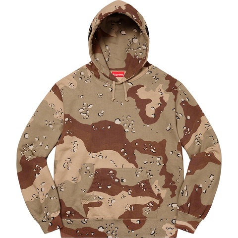 Supreme Rib Hooded Sweatshirt - Chocolate Chip Camo