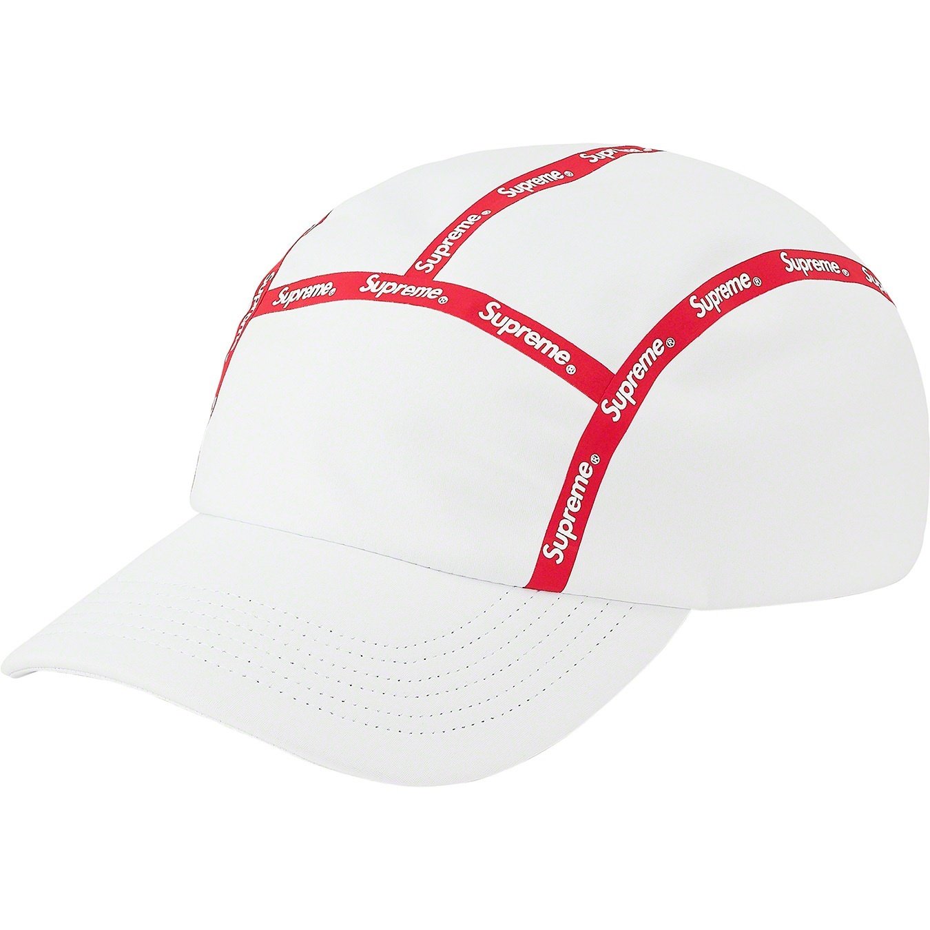 Supreme Taped Seam WINDSTOPPER Camp Cap (FW20) - White - $58