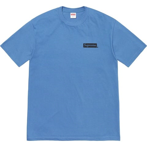 Supreme No More Shit Tee - Dusty Light Royal