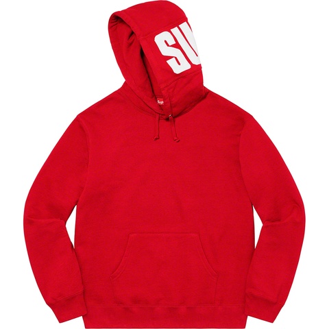 Supreme Rib Hooded Sweatshirt - Red