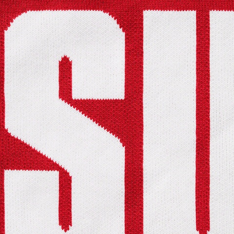 Supreme Rib Hooded Sweatshirt - Red