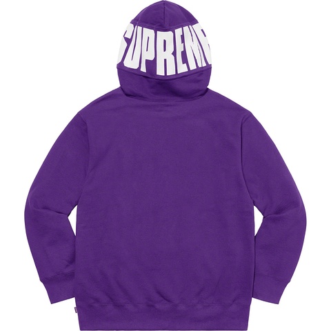 Supreme Rib Hooded Sweatshirt - Purple