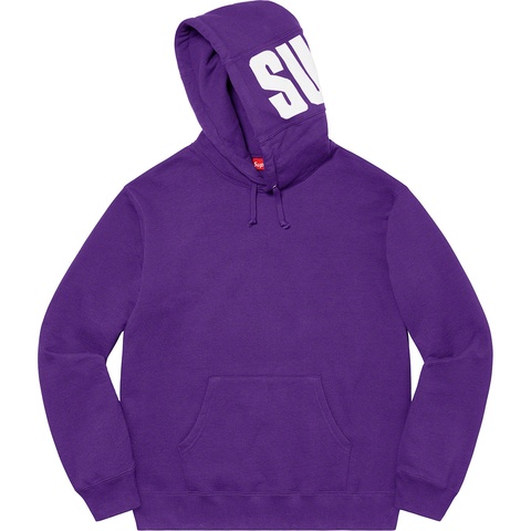 Supreme Rib Hooded Sweatshirt - Purple