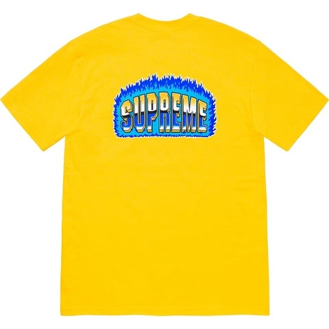 Supreme Chrome Tee - Yellow