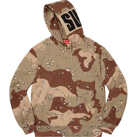 Supreme Rib Hooded Sweatshirt - Chocolate Chip Camo