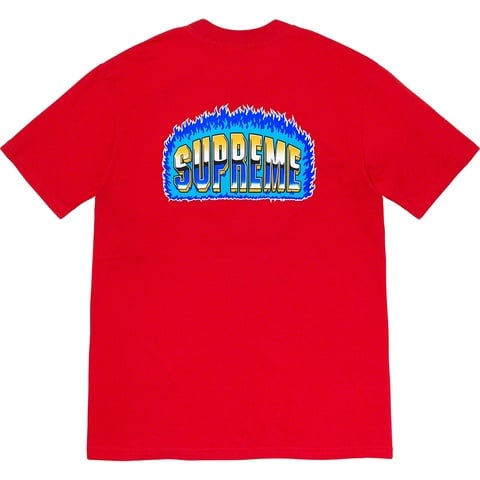 Supreme Chrome Tee - Red