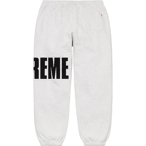Supreme Rib Sweatpant - Ash Grey