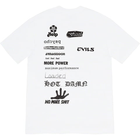 No More Shit Tee - fall/winter 2020 - Supreme