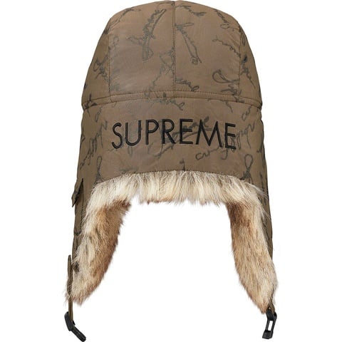 Supreme Script Logos Trooper - Tan