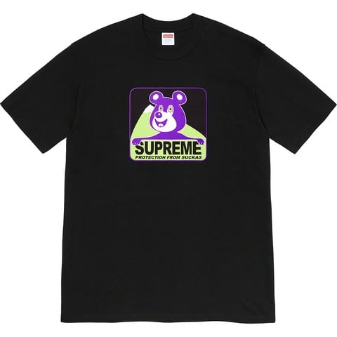 Supreme Bear Tee - Black