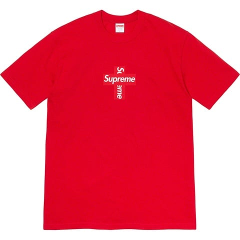 Cross Box Logo Tee - fall/winter 2020 - Supreme