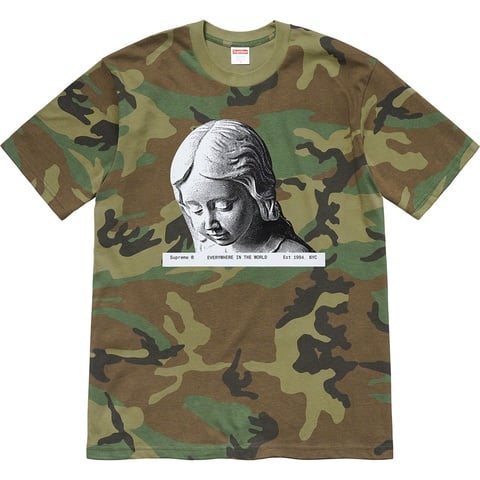 Supreme Everywhere Tee - Woodland Camo