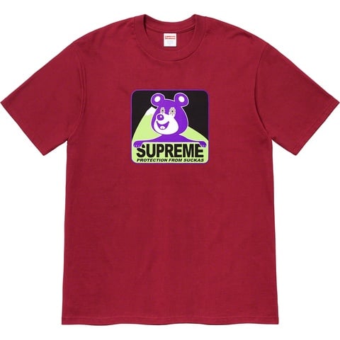 Supreme Bear Tee - Cardinal