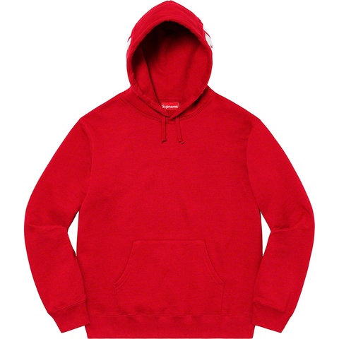 Supreme Rib Hooded Sweatshirt - Red