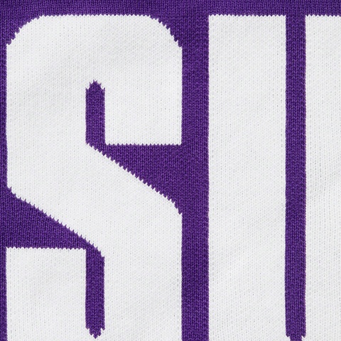 Supreme Rib Hooded Sweatshirt - Purple